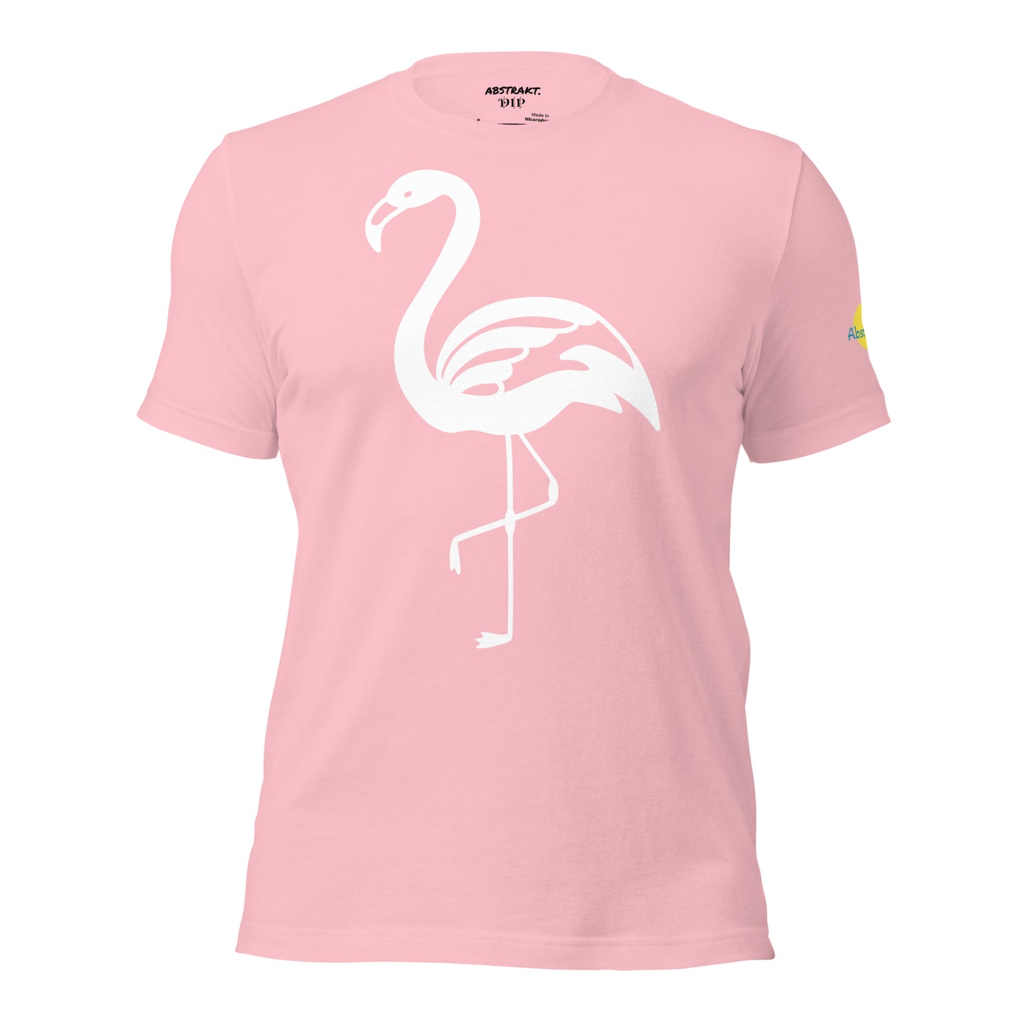 “White Flamingo” abstrakt. T