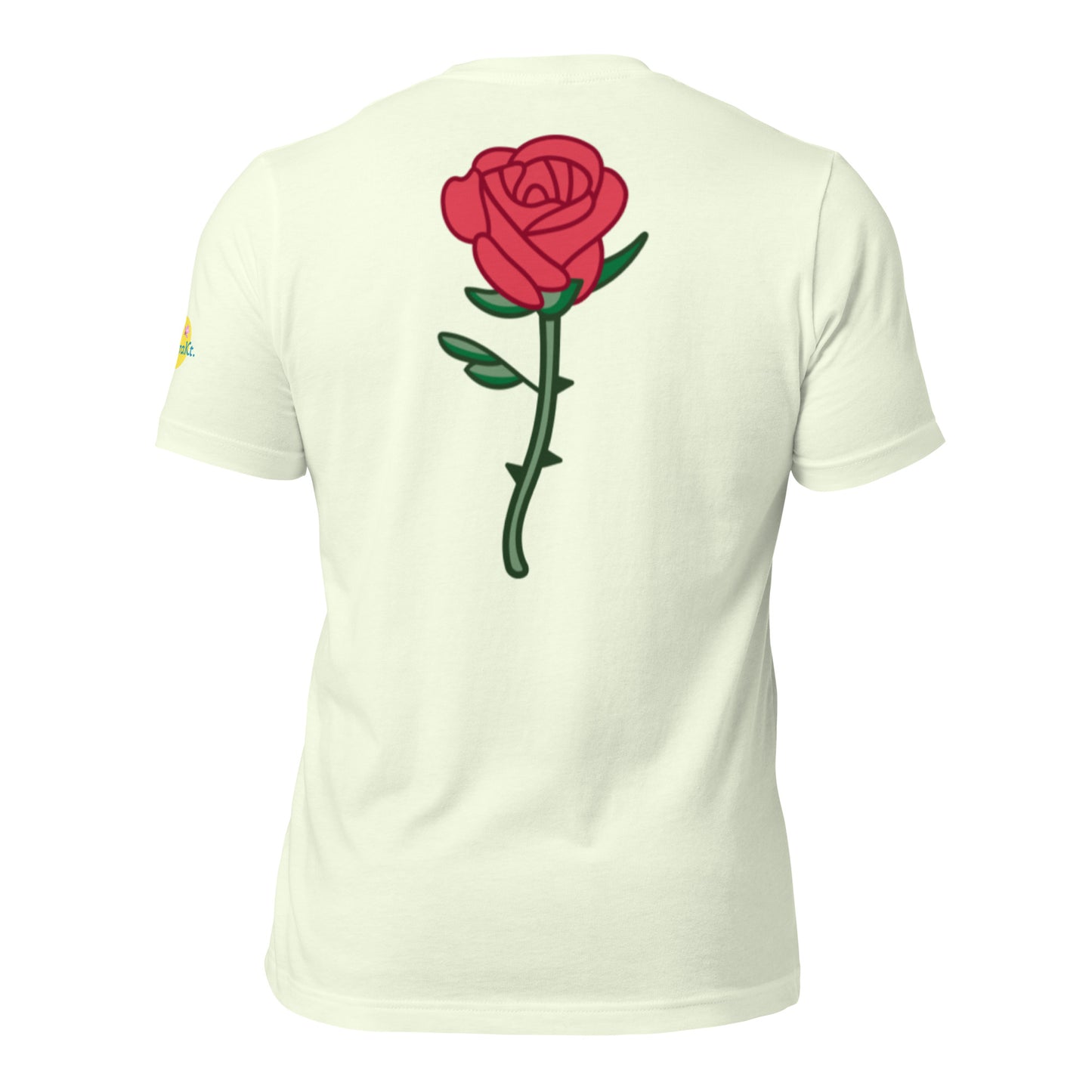 “Citron Rose” abstrakt. T