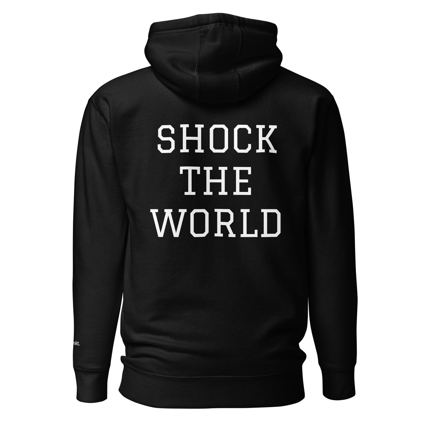 “SHOCK THE WORLD” abstrakt. VIP ELITE Hoodie