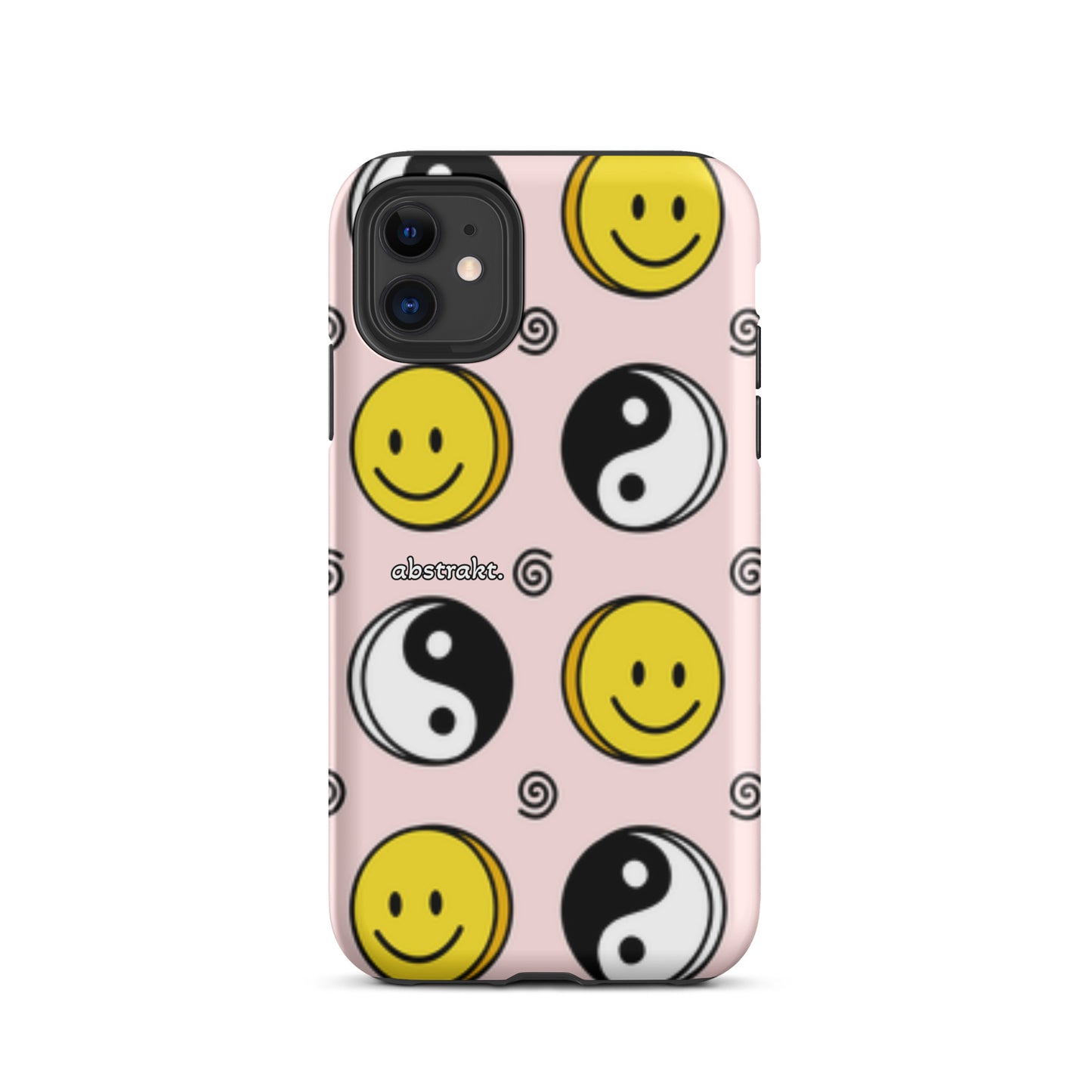 “Happy Ying-Yang” abstrakt. Phone Case