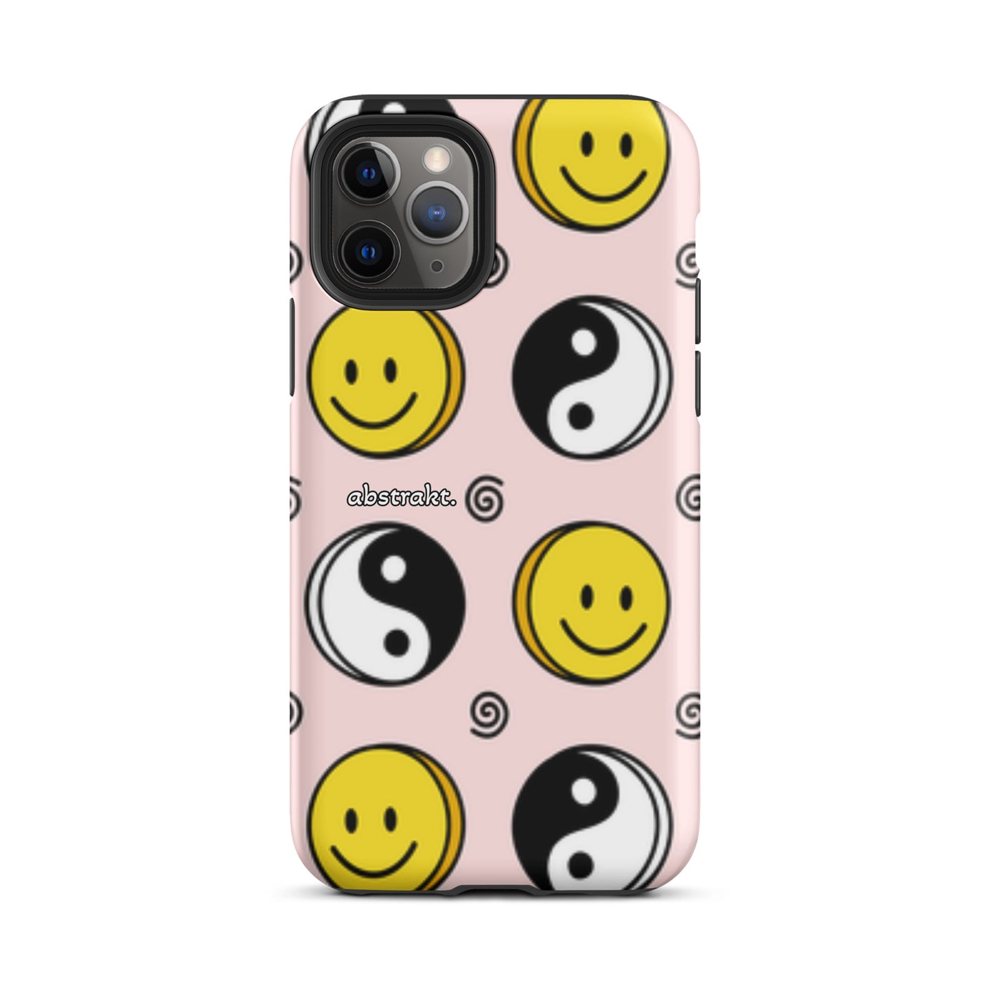 “Happy Ying-Yang” abstrakt. Phone Case