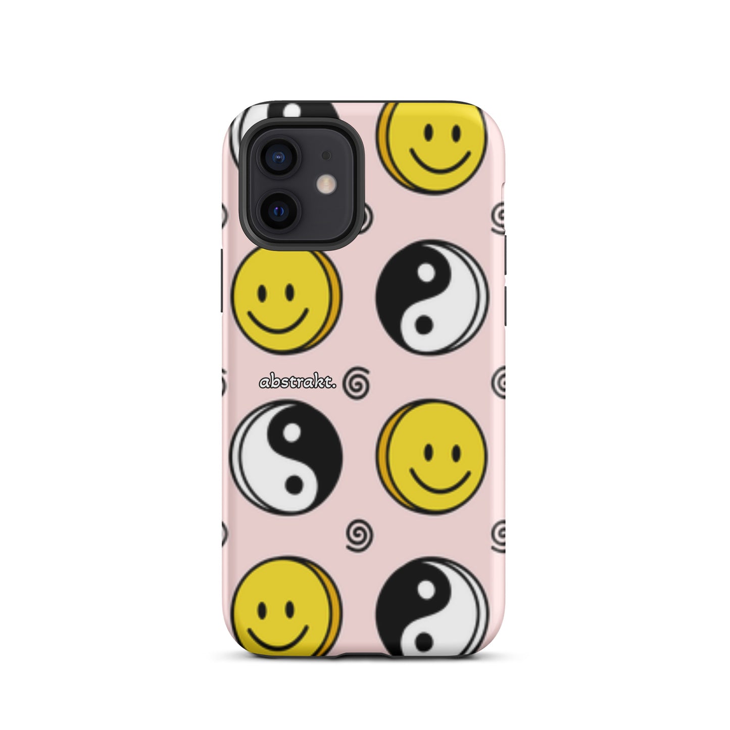 “Happy Ying-Yang” abstrakt. Phone Case