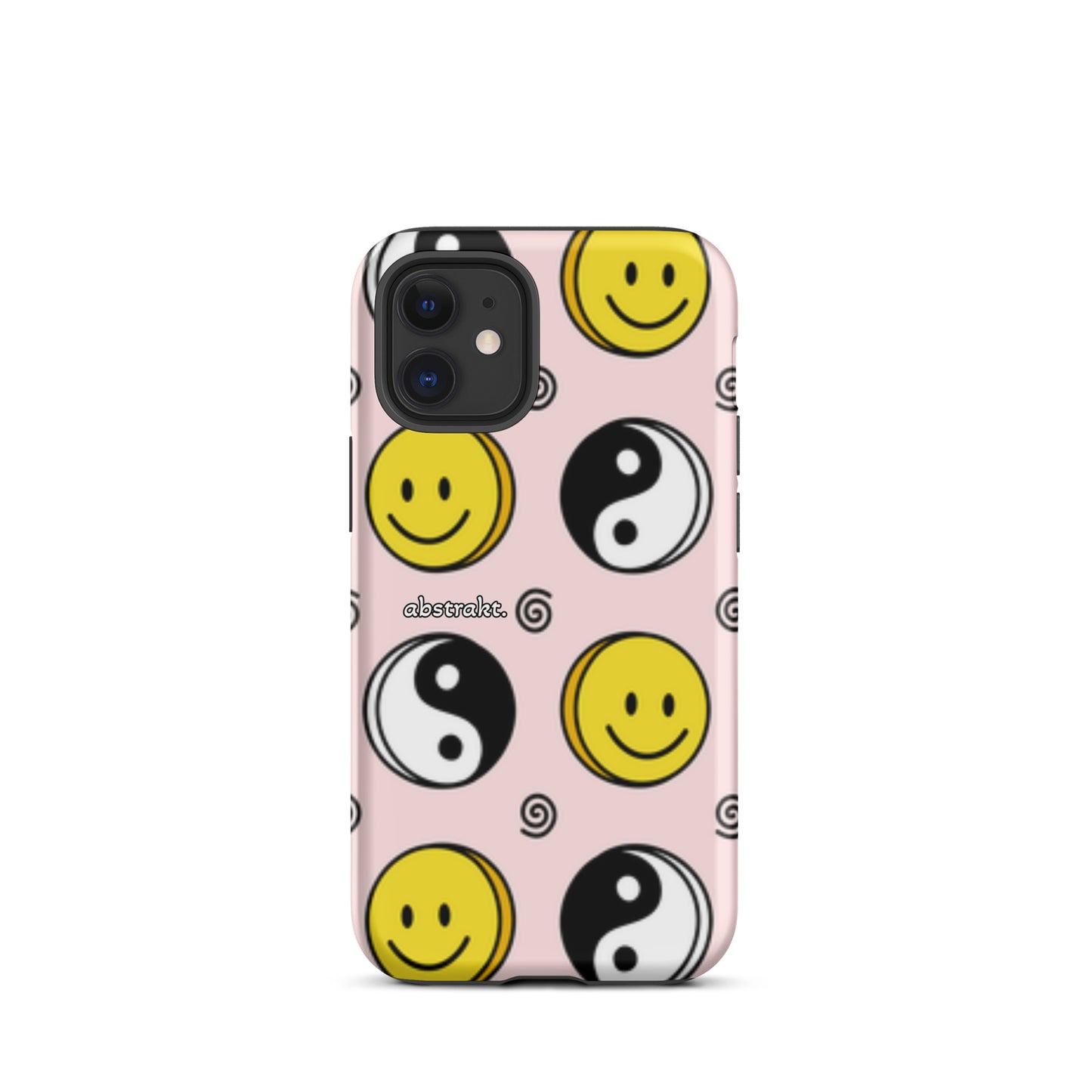 “Happy Ying-Yang” abstrakt. Phone Case