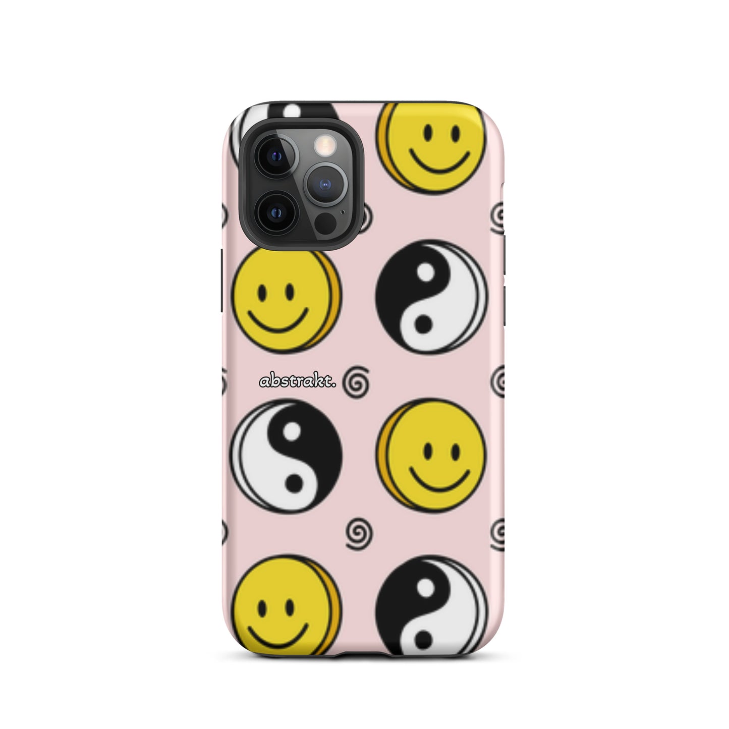 “Happy Ying-Yang” abstrakt. Phone Case
