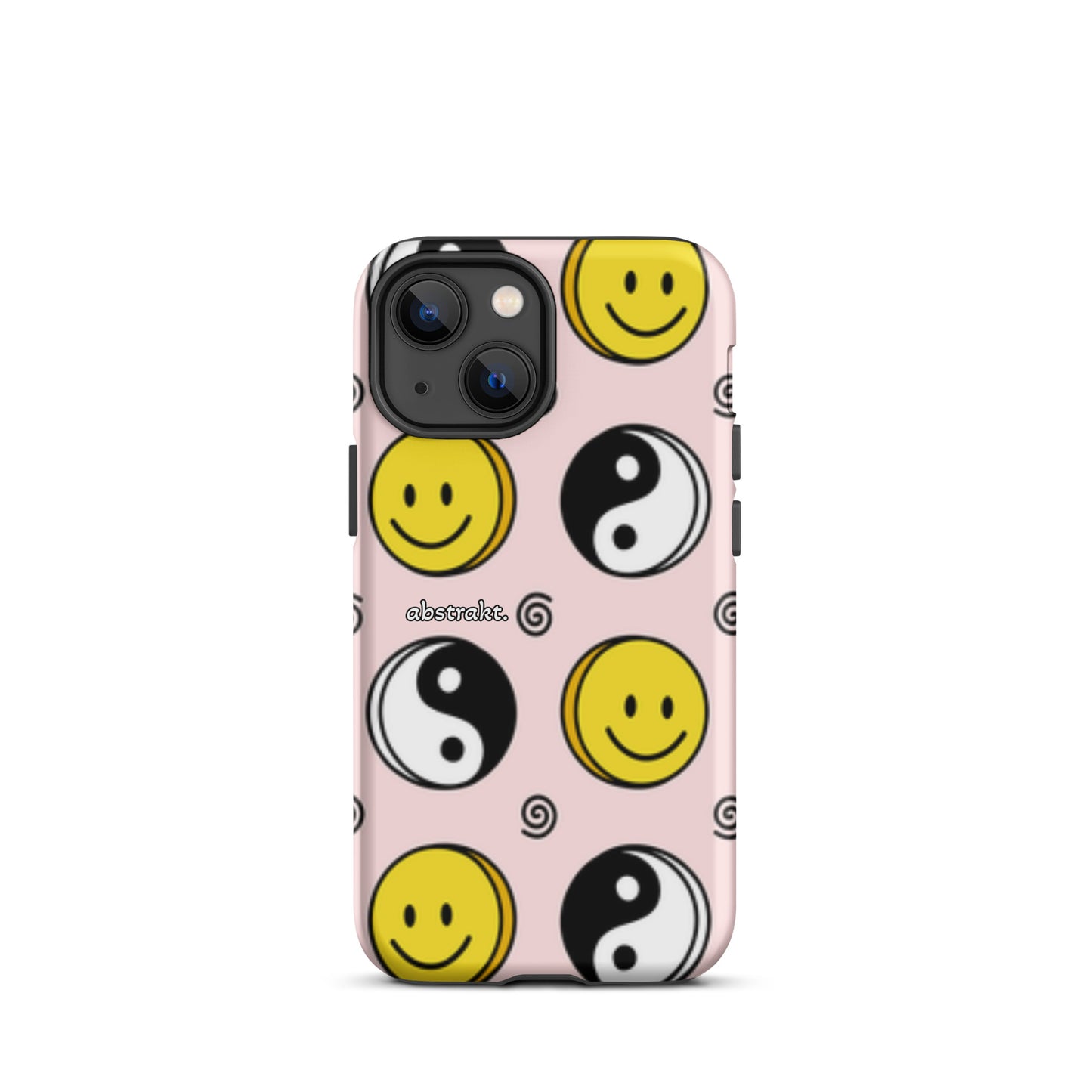 “Happy Ying-Yang” abstrakt. Phone Case