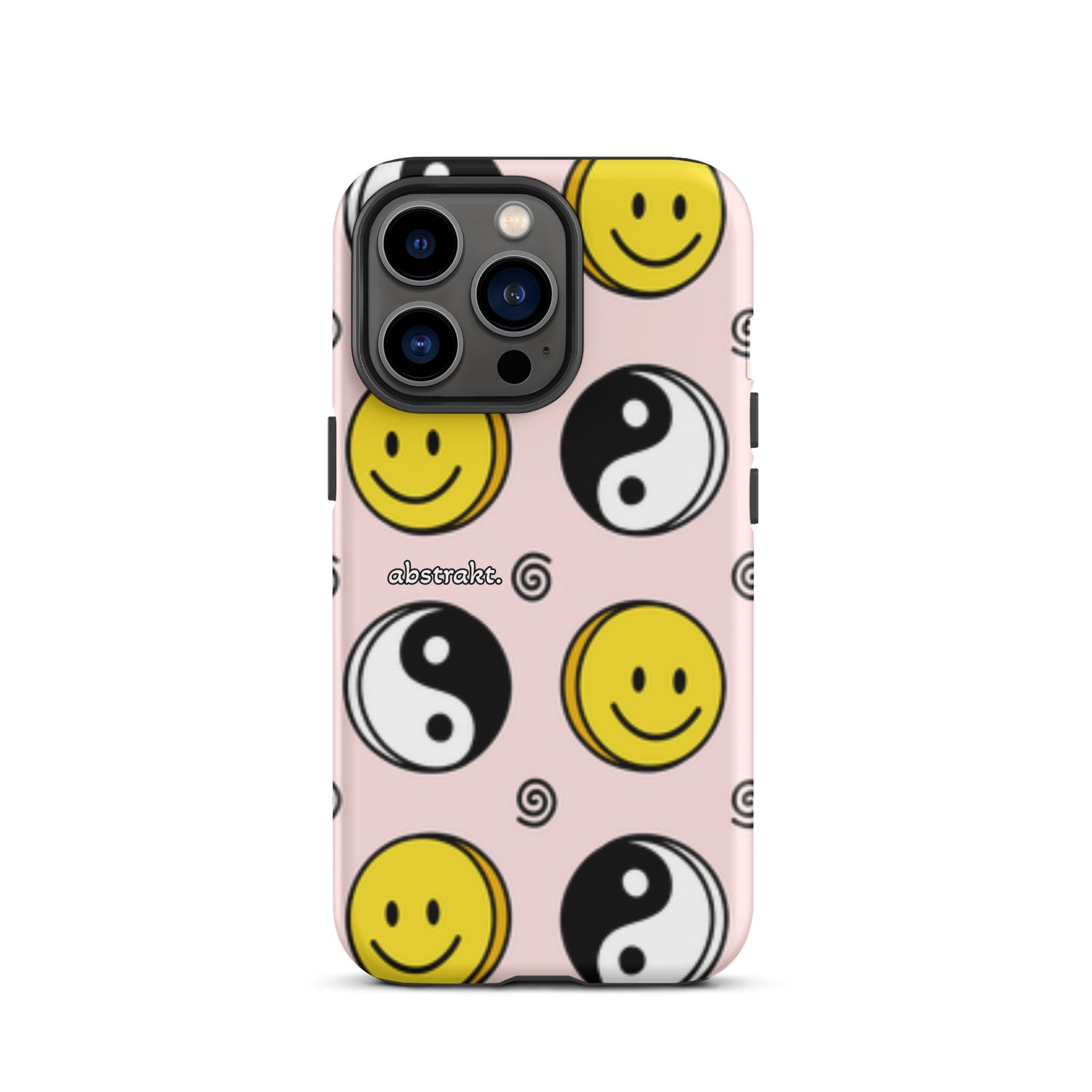 “Happy Ying-Yang” abstrakt. Phone Case