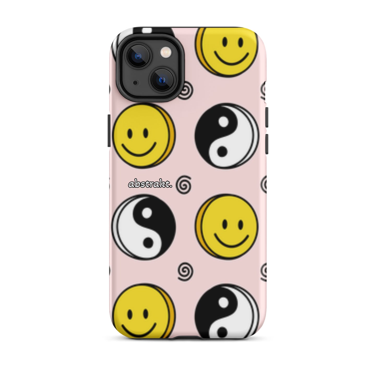 “Happy Ying-Yang” abstrakt. Phone Case