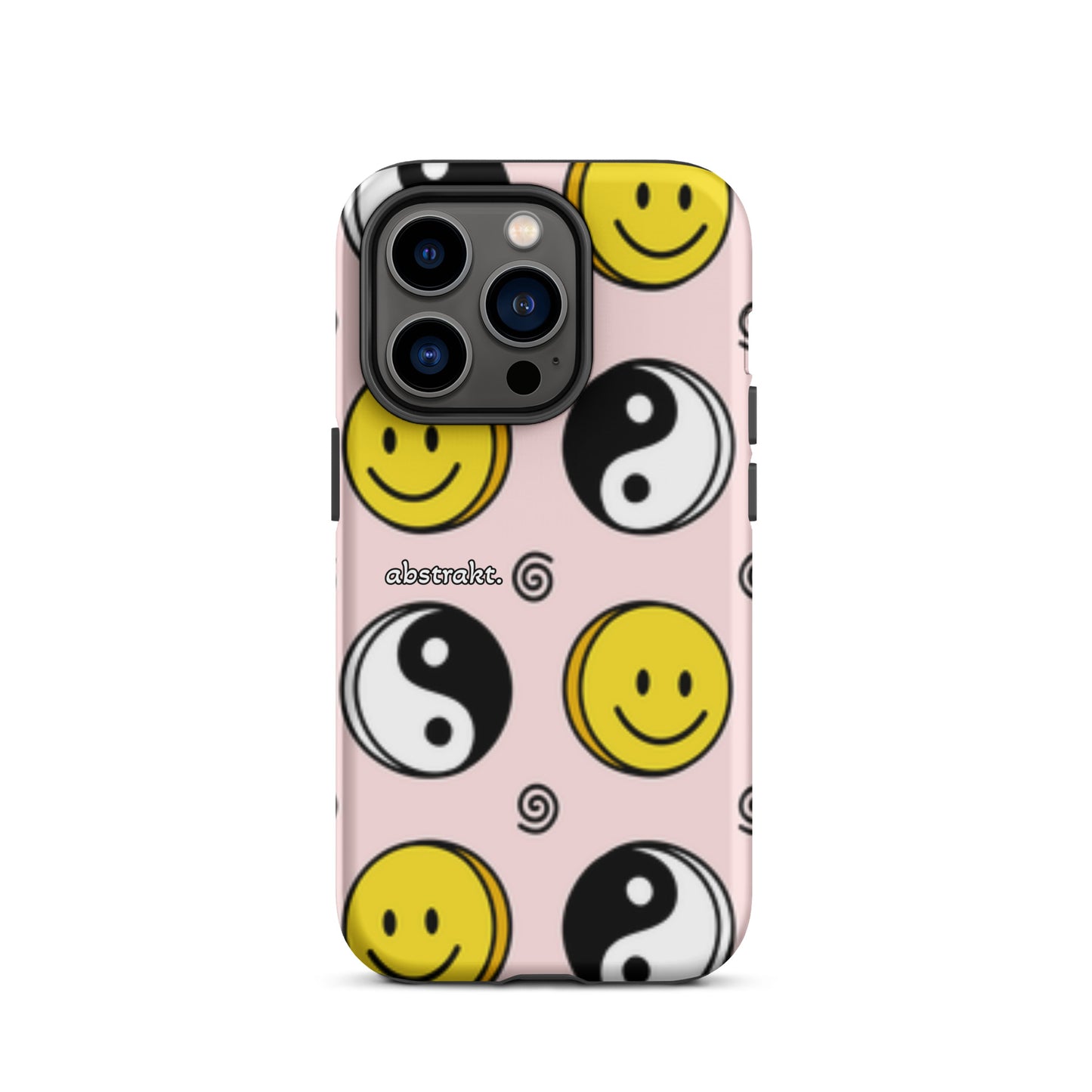 “Happy Ying-Yang” abstrakt. Phone Case