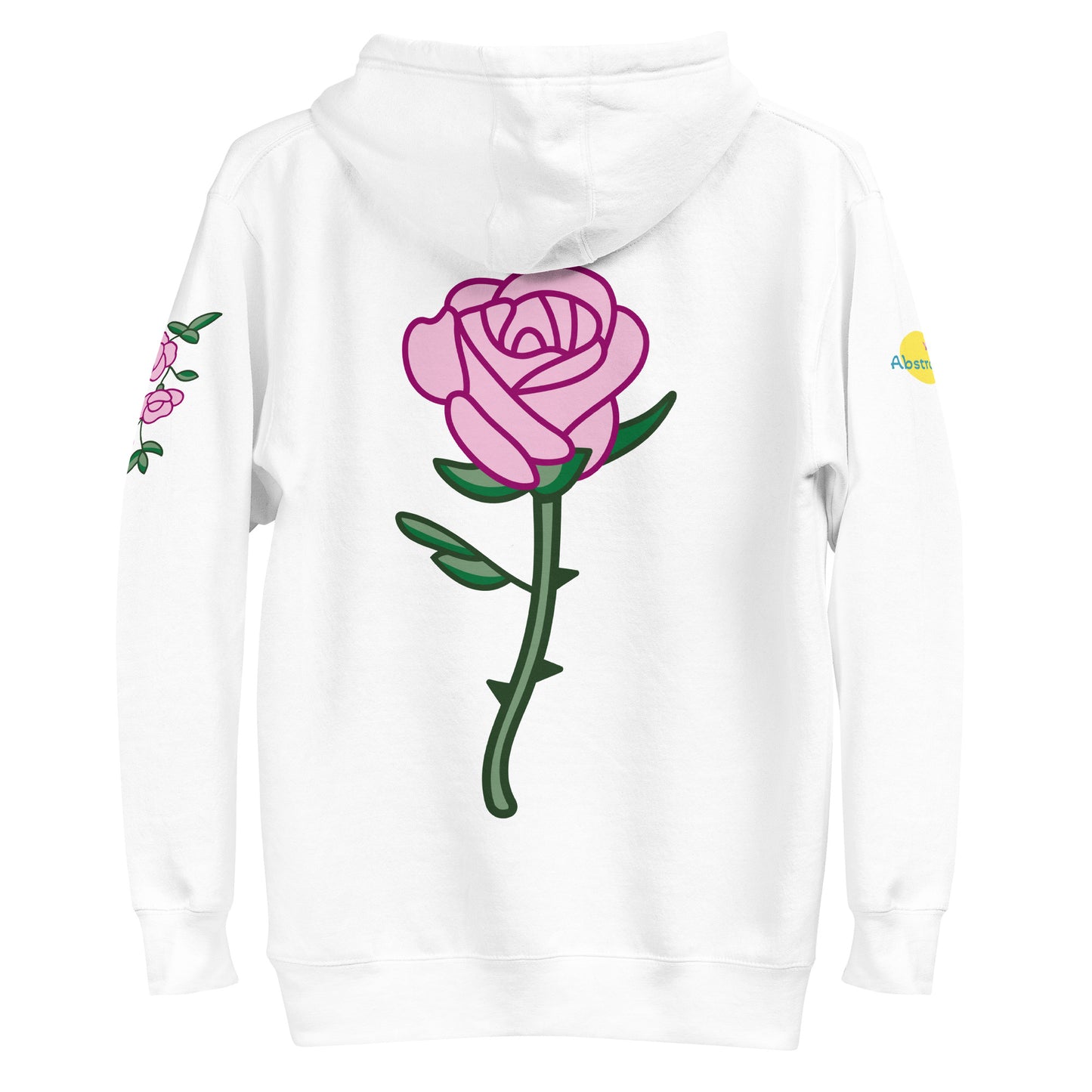 “X Pink” abstrakt. VIP ELITE Hoodie