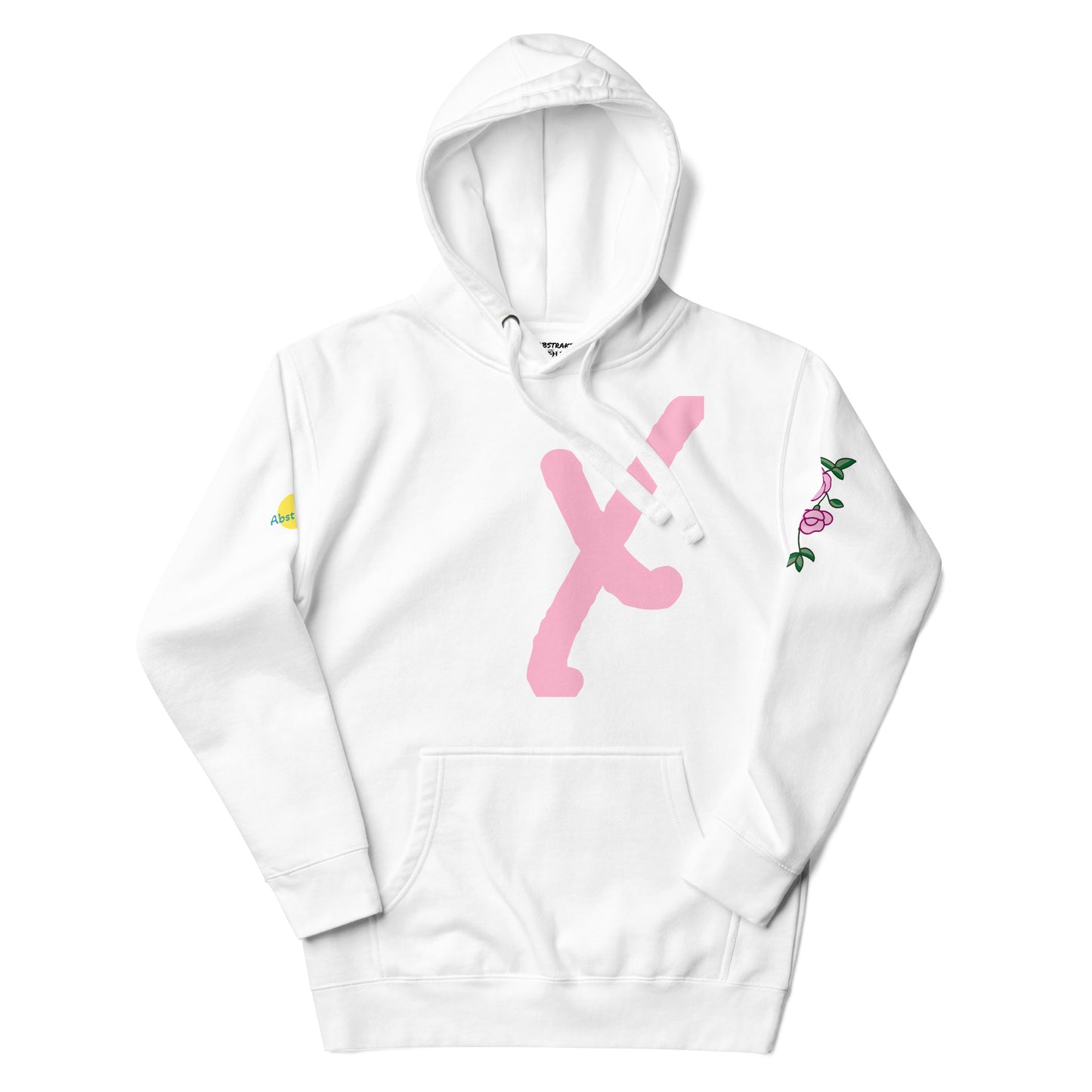 “X Pink” abstrakt. VIP ELITE Hoodie