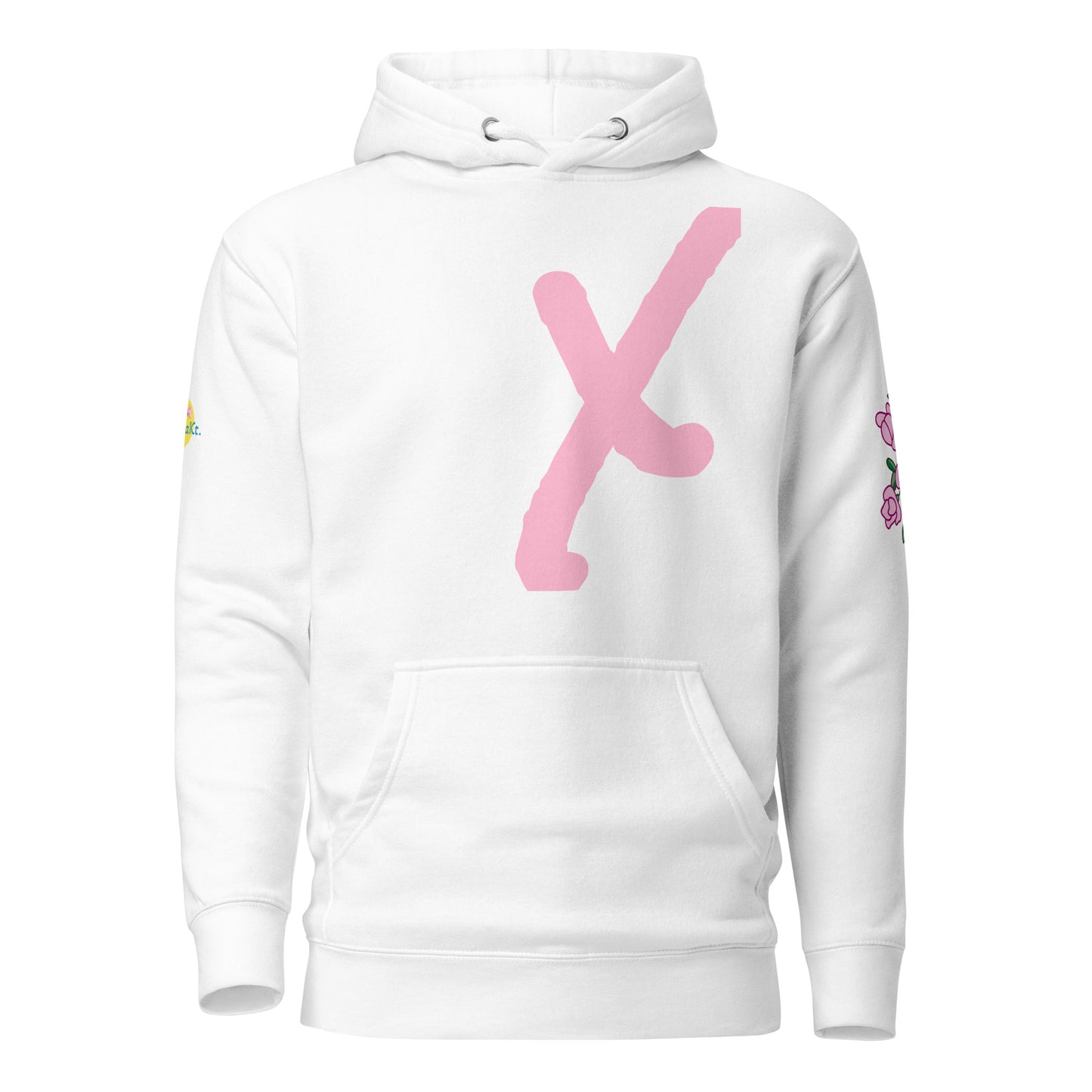 “X Pink” abstrakt. VIP ELITE Hoodie