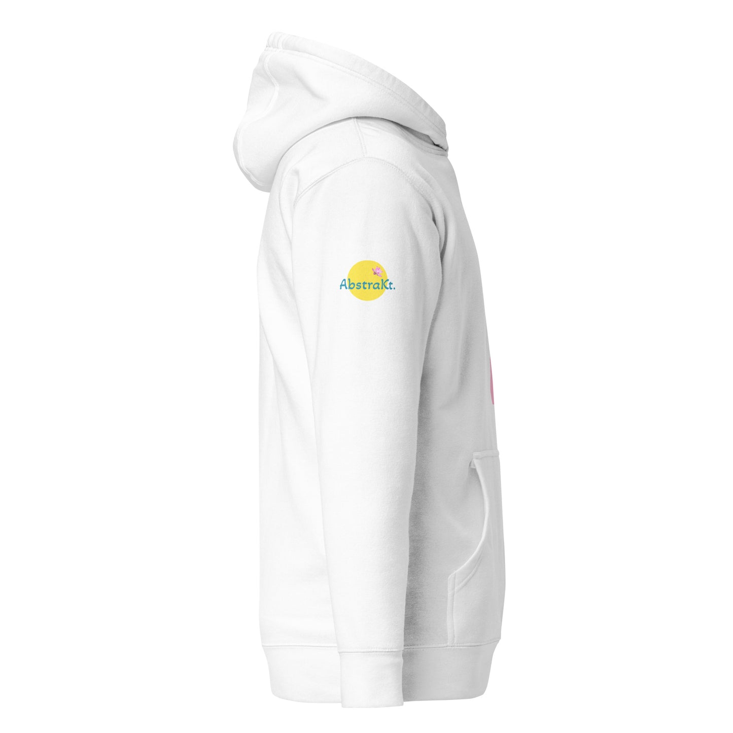 “X Pink” abstrakt. VIP ELITE Hoodie